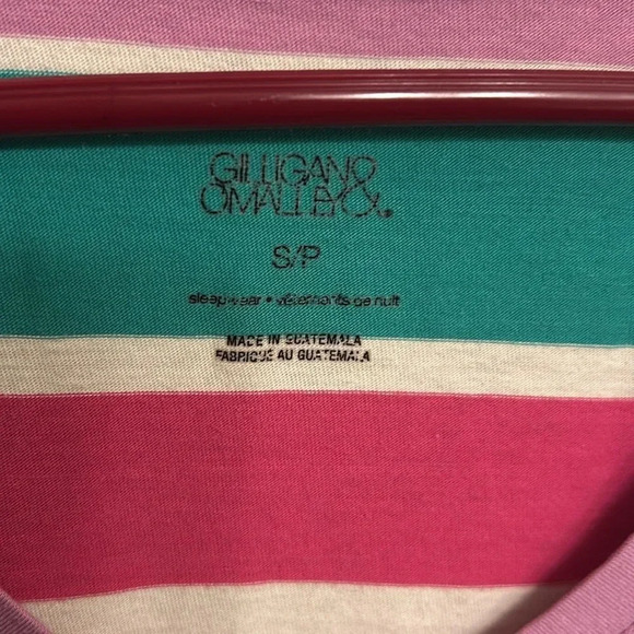 Gillian & O’Malley Women Horizontal Striped Short Sleeve Dresss Size Small - Picture 6 of 7